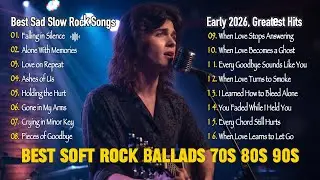 Alone With Memories 💔 | Most Beautiful Slow Rock Ballads 🎸 Classic 90s Love Rock Songs