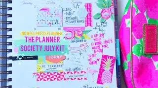 InkWell Press MO2P- The Planner Society July Kit