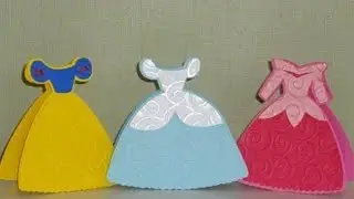 فساتين اميرات ديزني بالفوم