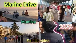 Marine Drive Mumbai ❤ ll Marine Lines Castol Road ll South Mumbai 2026