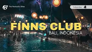 Finns Beach Club Bali 2025 | 4K Ultra HD Travel Vlog   #finnsbeachclub #balitravelvlog
