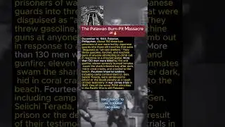 The Palawan Burn Pit Massacre 🇺🇸🔥