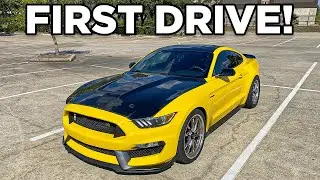 SHELBY GT350 С НАГНЕТАТЕЛЕМ ВЕРНУЛСЯ!! (ПЕРВАЯ ПОЕЗДКА ДОМОЙ)