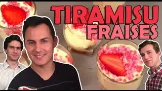 Recette de tiramisu à la fraise par Hervé Cuisine