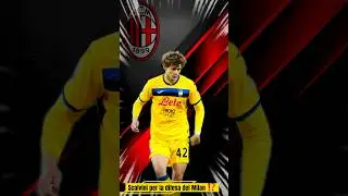Ac Milan Transfer News 📰 Rossoneri interested in Scalvini 🔥 #shorts #acmilan #milan #transfernews