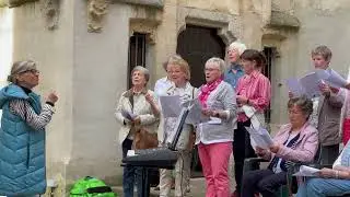 Geburtstagskonzert in der akustisch sch&ouml;nen Kirchenruine Wachau