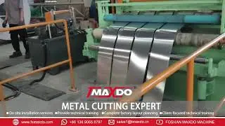 Metal Coil Slitting Machine #CoilSlitting #MetalSlitting #SlittingMachine