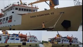 Keberangkatan KM Sabuk nusantara 92