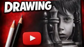 🎨 Realistic Pencil Portrait Drawing | Hyper Realistic Eye & Face Art ✏️  #realstic #art #artist 