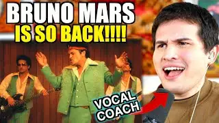 Vocal Coach Reacts to Bruno Mars - I Just Might