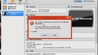 Error VirtualBox al emular SO +  Solución VT-x features locked or unavailable in MSR
