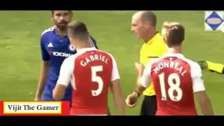 Fights and Crazy WILD MOMENTS of Diego Costa 2017   IS HE INSANE!