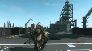 Metal Gear Solid V, shimmering/texture crawling.