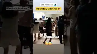 Agniveer Navy Girls 👧 Swag Ins Chilka Training Center navy #shorts #navygirls#navy#indiannavy#girls