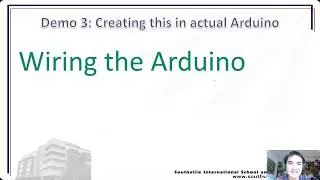 Wiring a servo project with a button (Arduino Tinkercad Course - Lesson 7b)