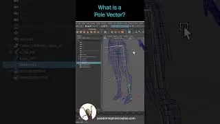 Pole Vector Constraints Explained! Maya Rigging Tips | #mayaforbeginners #rigging