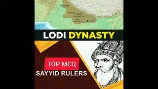 TOP MCQ ON LODI AND SAYYAD DYNASTY || #indianhistory #mcqhistory #lodidynasty