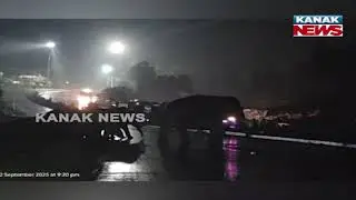 Herd of 15 Elephants Blocks National Highway 520 at Basudevpur, Dhenkanal