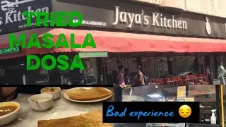 Tried Masala Dosa...Bad Experience😔 ..Honest Review