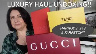 UNBOXING A LUXURY ACCESSORIES HAUL!! | FENDI, GUCCI, VALENTINO | ft Jewellery from MSBLUE 💎