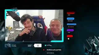 O Pai do Revolta apareceu na live e deixou uma mensagem 😭