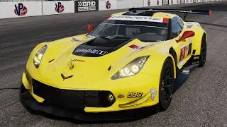 GRID 2019 - Chevrolet Corvette C7.R - Car Show Crash Test . 4K 60fps.