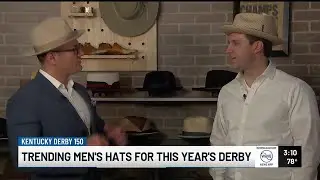 Louisville company shares fashion tips on latest Derby hat trends for men