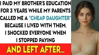 I Paid My Brother's Education For 3 Years While My Parents Called Me A &ldquo;Cheap Son&rdquo; Because I Lived..