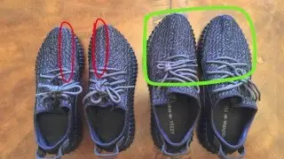 REAL VS FAKE YEEZY BOOST 350 PIRATE BLACK (2015 VERSION)