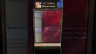 Bikaner House Exhibition Gallery New Delhi ,India 2024