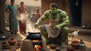 Garee Hulk Bana Millionaire ? Hulk Lauta Lamborghini Lekar&mdash;Baap Hua Hairaan! 🔥🤯 #ai #shorts #hulk