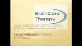 A Brief Autism Definition and Explanation