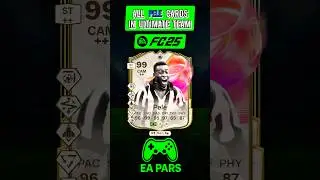 All PELE Cards In Ultimate Team FC 25 🔥. #pele #fc25 #ultimateteam #cards #ea_pars #ea #sports #fifa