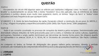 T853 Hist&oacute;ria   Pr&eacute; Hist&oacute;ria Brasileira Legado de povos nativos