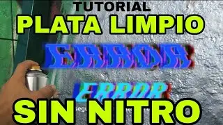 💥Cómo pintar un plata y que quede limpio sin usar nitro (beginners)💥