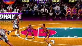 NBA Hang Time (San Antonio Spurs - Los Angeles Lakers) (High Voltage) (WIN) [1996] [PC Longplay]
