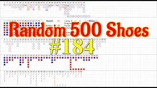 Baccarat Simulator (230) - Random 500 Shoes (184) 百家乐模拟器,百家乐记录表 바카라 출목(6매,중국점) (230) - 랜덤슈 (184)