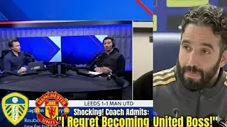 RUBEN AMORIM ANGRY AFTER MAN UNITED DRAW WITH LEEDS | RUBEN REACTION 
