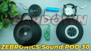 ZEBRONICS Sound POD 30 Tear Down | 12Watt Potable Speaker