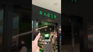 Fui a una RAZER STORE #razer #mouse #teclado