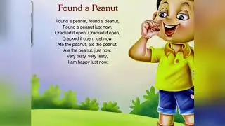 Found a peanut found a Peanut Rhyme