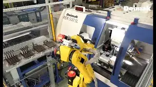 DOIMAK RER 500 SL Grinding Machine with ROBOT Loading/Unloading