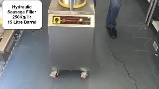 Foodtech Hyderulic Sausage filler/ Sausage filler/ sausage stuffer/  +91-9311465199