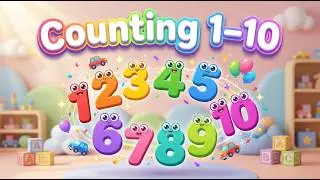 Learn Counting 1 to 10 for Kids | Numbers Learning Video | Learn Counting & Numbers