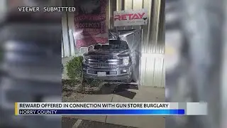 Conway-area gun store closes month after theft; feds offer $10K reward for information