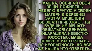 Маша нашла неожиданный ответ, поставив свекровь в неловкое положение...