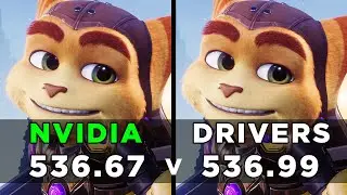 Nvidia Drivers | 536.67 vs 536.99 - Performance Comparison