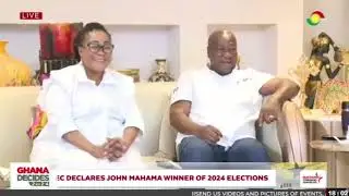 #Election2024: Mahama declared president-elect of Ghana with over 6.3million votes