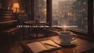 Lo-fi Cafe Focus (1H) — Smooth Coffeehouse Ambience for Study & Work
