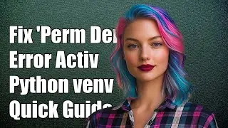 Fix 'Permission Denied' Error When Activating Python Virtual Environment (venv)